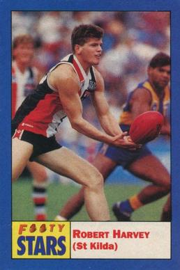 1991 AFL Footy Stars #NNO Robert Harvey Front